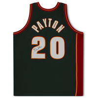 Gary Payton Autographed Seattle Supersonics Authentic M&N Jersey UDA