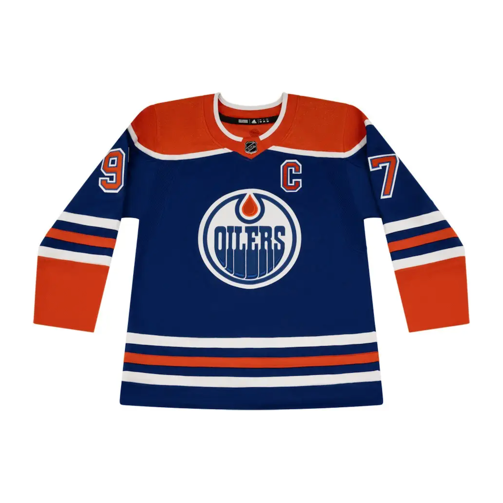 Connor McDavid Autographed Edmonton Oilers "700 PTS 10/12/22" Authentic Jersey UDA LE 70
