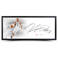 Keldon Johnson Autographed Spurs "The Show" Framed "46 x 20" Display UDA