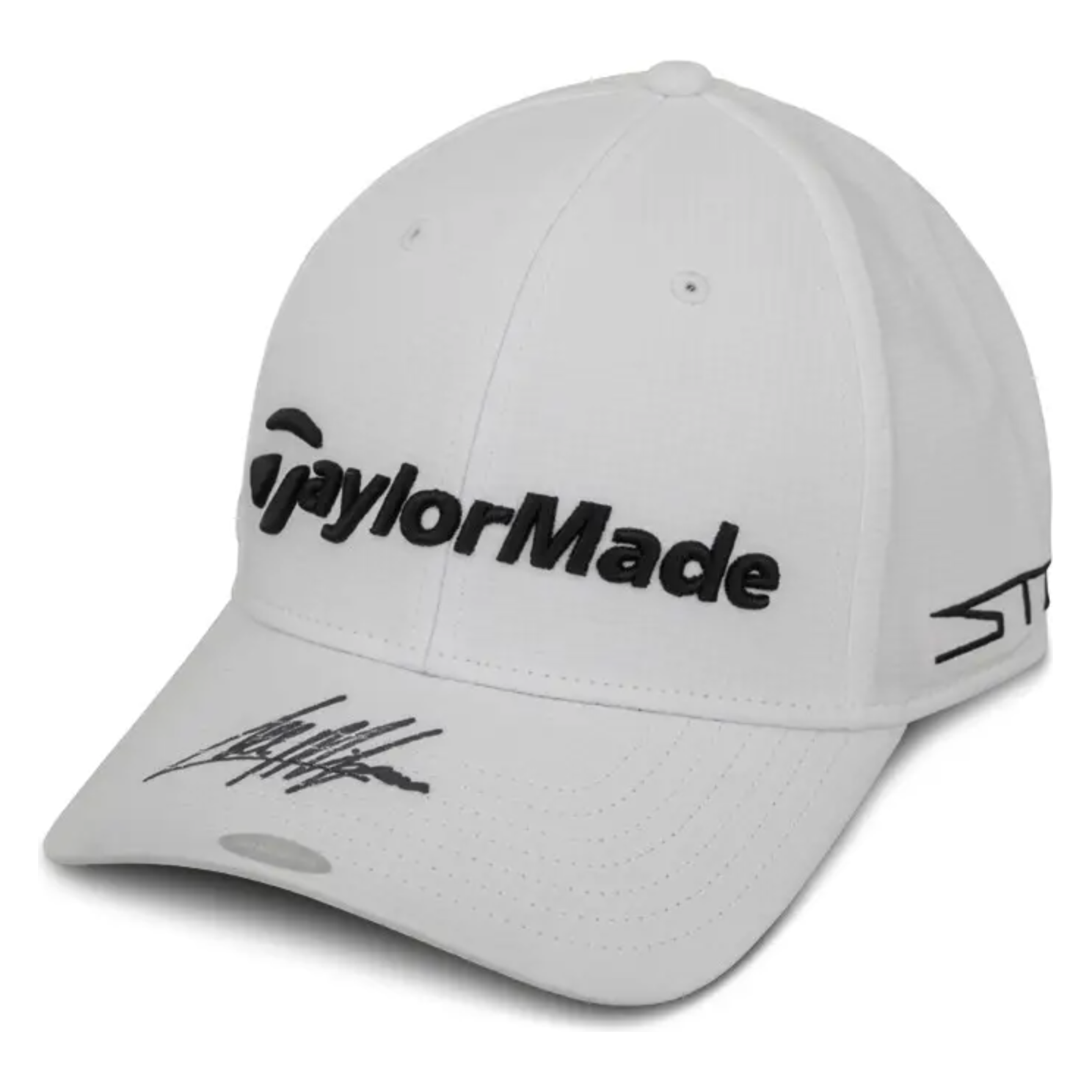 Collin Morikawa Autographed TaylorMade White Hat UDA