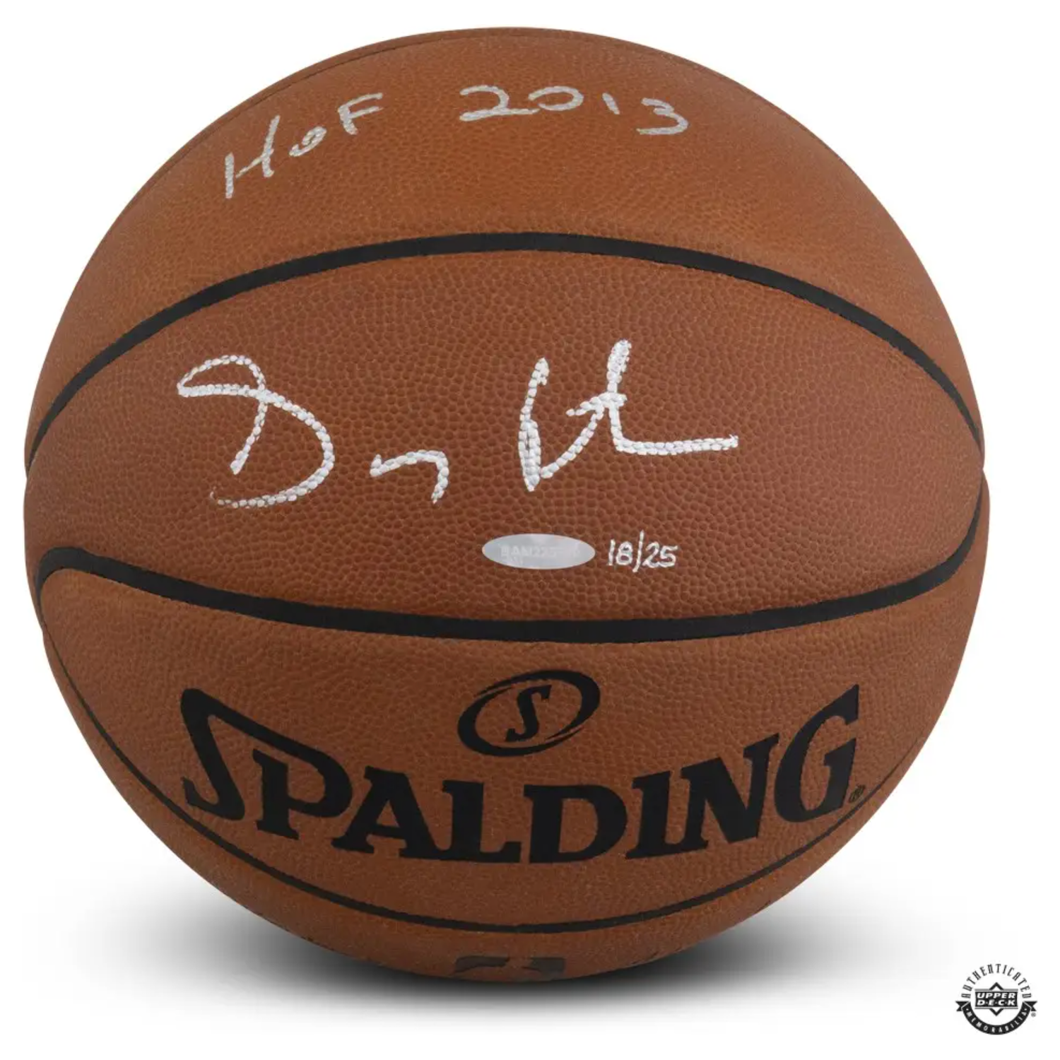 Gary Payton Autographed Seattle Supersonics "HOF 2013" Official Spalding Basketball UDA LE 25