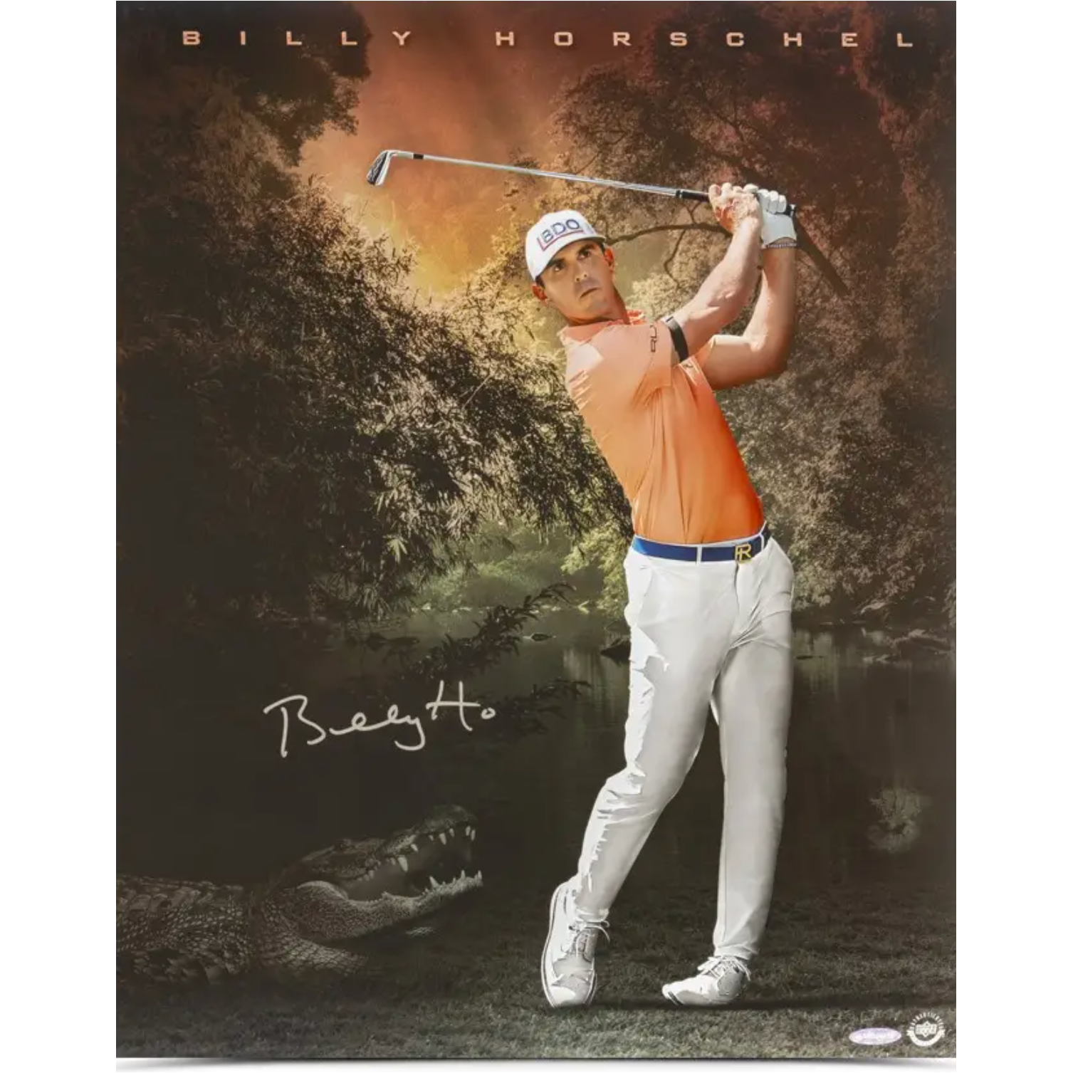 Billy Horschel Autographed "Gainesville Golfer" 16" x 20' Photograph UDA