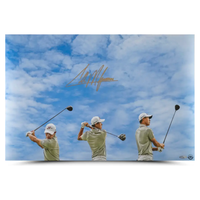 Collin Morikawa Autographed "Morikawa In Motion" 16" x 24' Photograph UDA