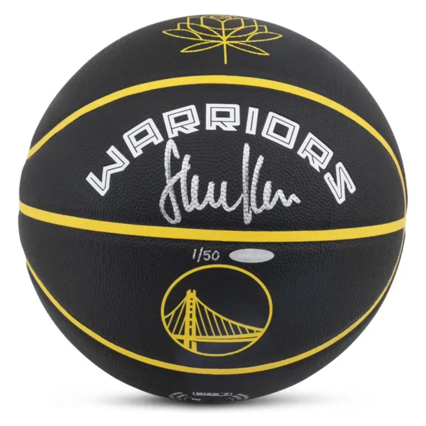 Steve Kerr Autographed Golden State Warriors 2022 City Edition Basketball UDA LE 50