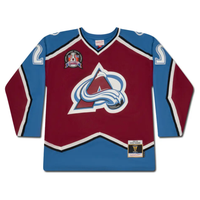 Peter Forsberg Autographed "855 Career Points" Colorado Avalanche M&N Jersey UDA LE 85