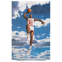 Michael Jordan Autographed Bulls "Sky Jordan" 35" x 23" Nike Photograph UDA