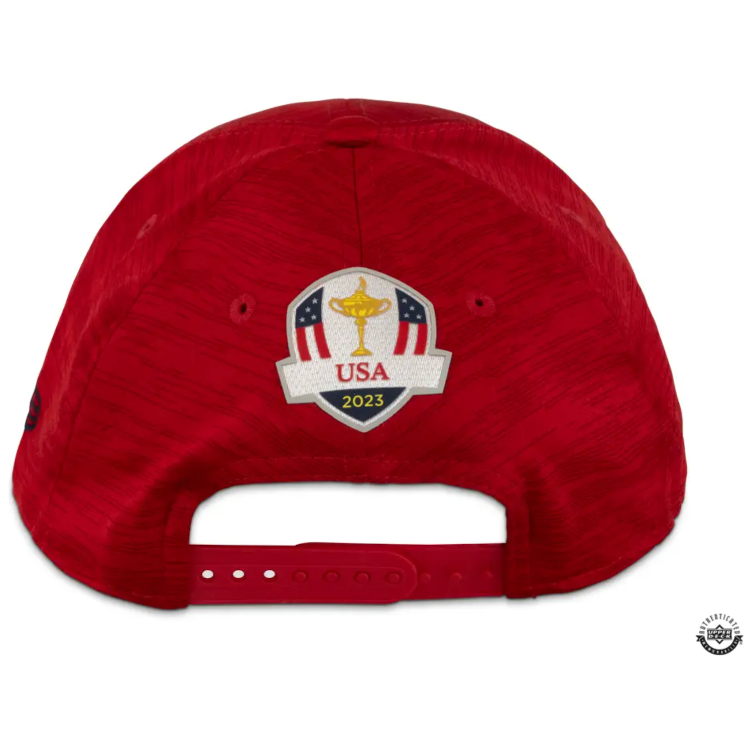 Justin Thomas PGA Autographed 2023 Ryder Cup Sunday Red Hat UDA