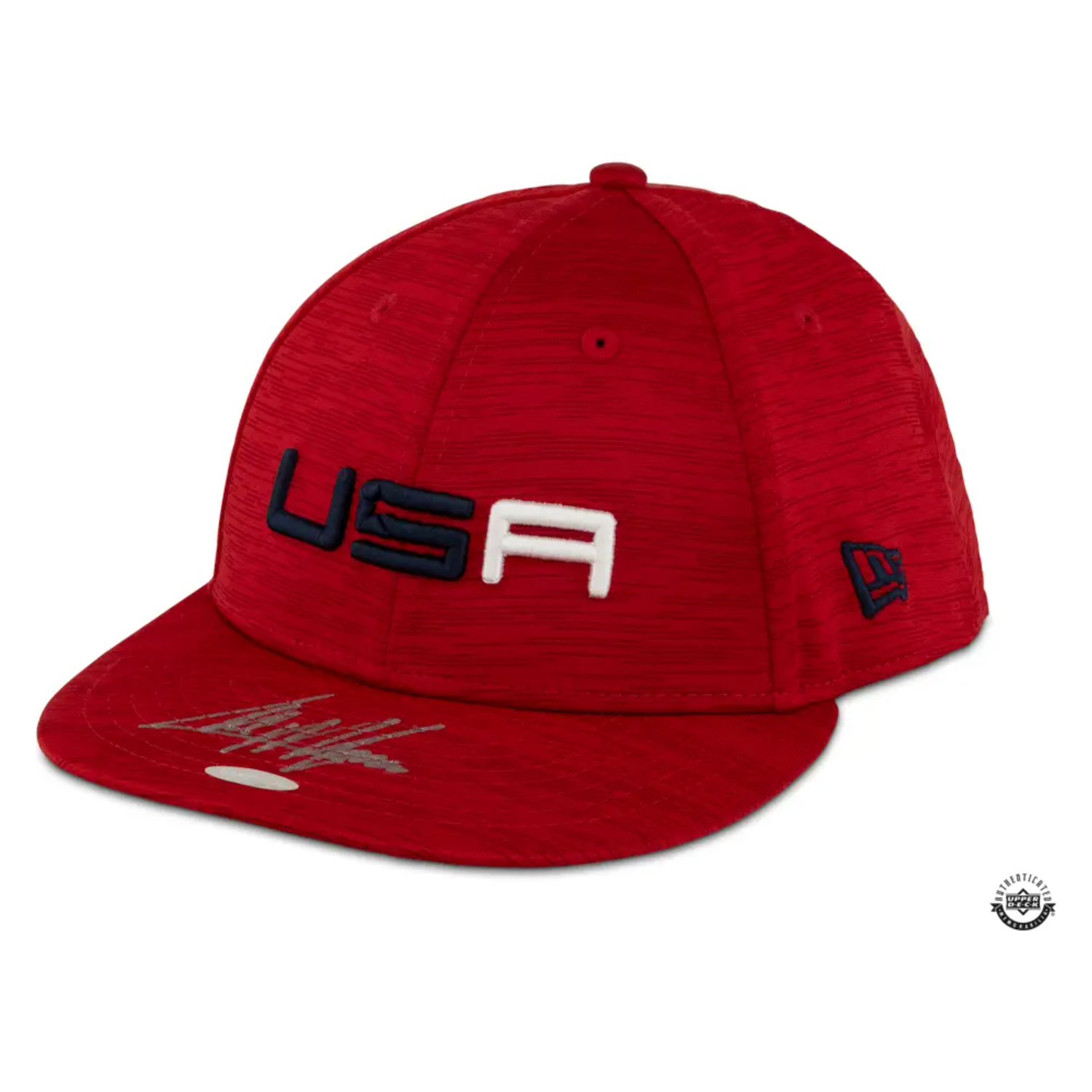 Collin Morikawa Autographed 2023 Ryder Cup Sunday Red Hat UDA