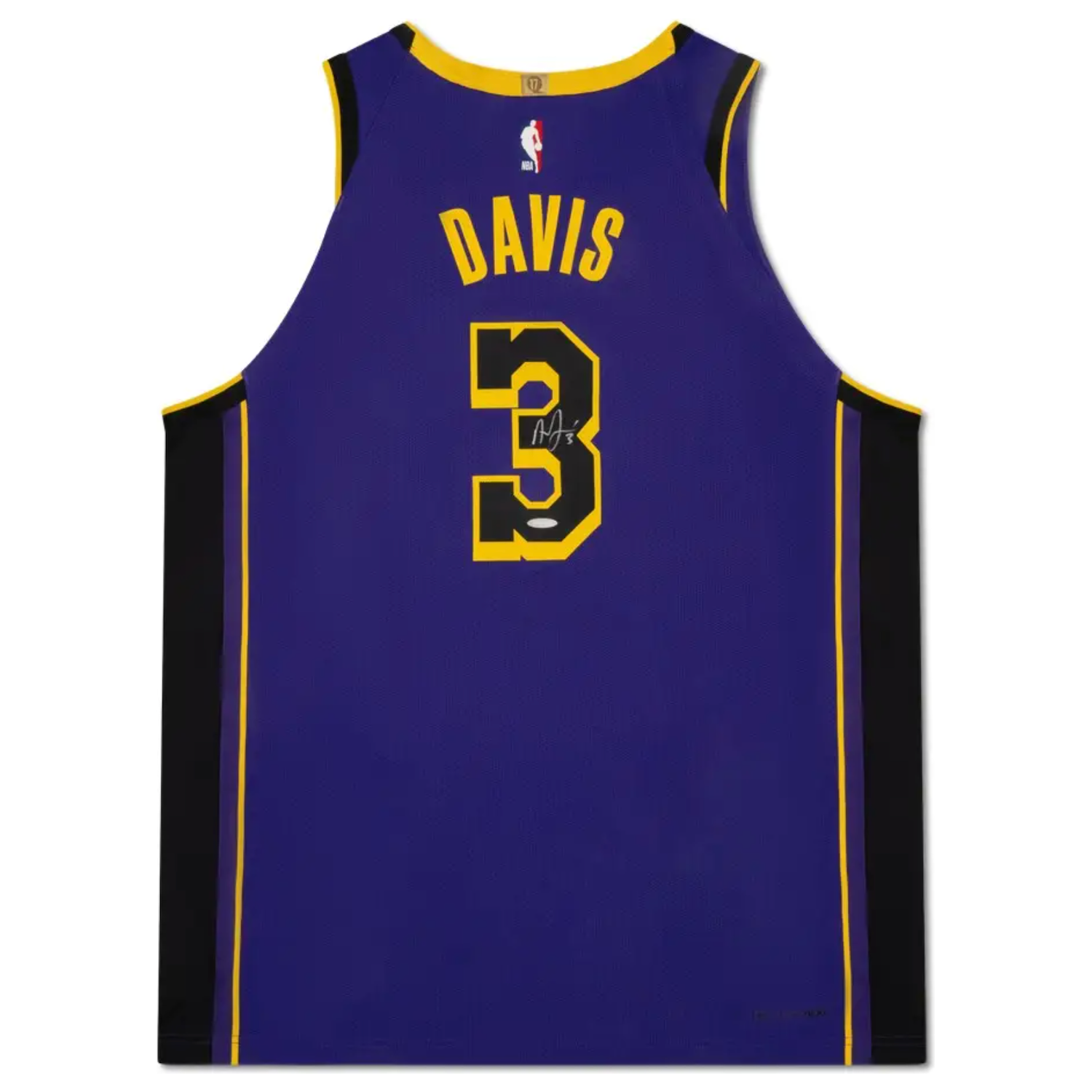 Anthony Davis Autographed 2022-23 Los Angeles Lakers Statement Ed Authentic Nike Jersey UDA