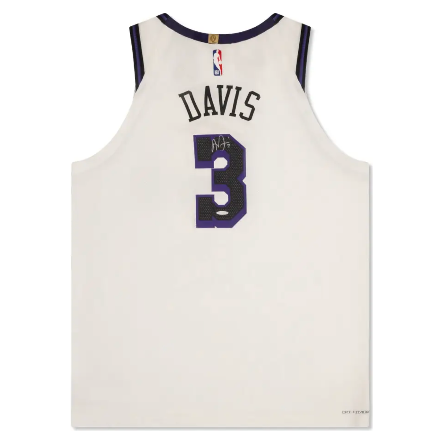 Anthony Davis Autographed 2022-23 Los Angeles Lakers City Edition Authentic Nike Jersey UDA