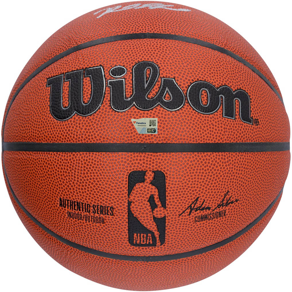 Reed Sheppard Autographed Wilson Authentic Series NBA Indoor/Outdoor Basketball Fanatics