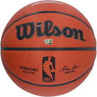 Reed Sheppard Autographed Wilson Authentic Series NBA Indoor/Outdoor Basketball Fanatics