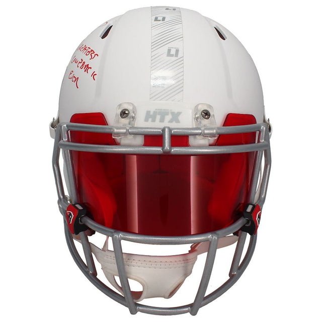 Tom Brady Autographed New England Patriots "Greatest Comeback Ever" Authentic Helmet Fanatics LE 8/12