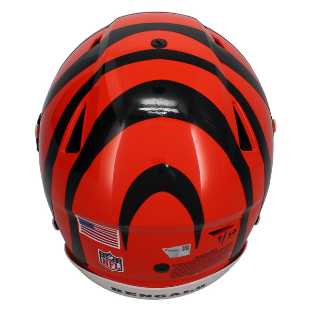 Joe Burrow Autographed Cincinnati Bengals "2020 #1 Pick Who Dey" SpeedFlex Helmet Fanatics LE 9/50