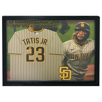 Fernando Tatis Jr. Autographed San Diego Padres Authentic Framed Jersey JSA