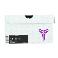 Kobe Bryant Autographed Los Angeles Lakers Nike Elite IX BHM Shoes Panini