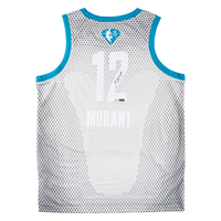 JA MORANT Autographed Memphis Grizzlies 2022 All Star Gray Jersey PANINI LE 1/50