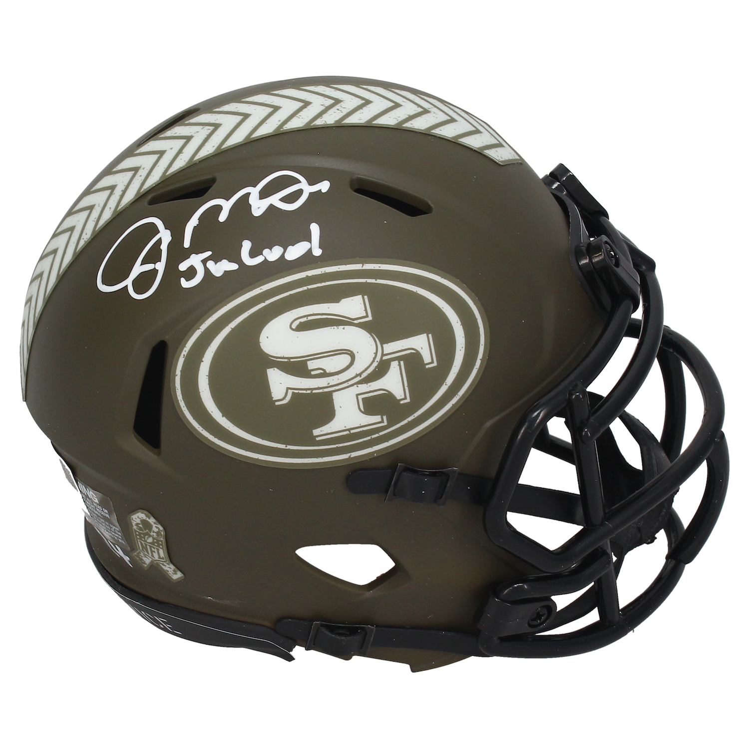 Joe Montana Autographed "Joe Cool" 49ers STS Mini Helmet Fanatics LE 24/24