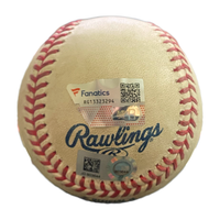 Aaron Judge Autographed NY Yankees Game Used (9/8/22) Official Baseball Fanatics