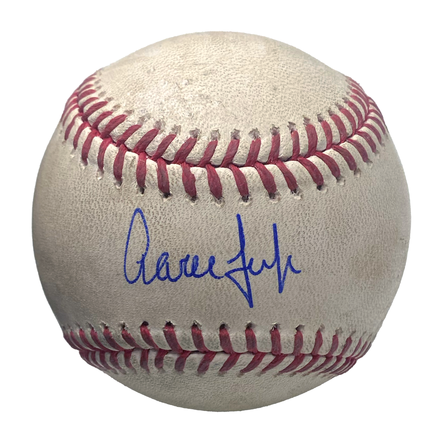 Aaron Judge Autographed NY Yankees Game Used (8/18/22) Official Baseball Fanatics