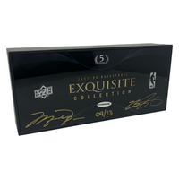 Michael Jordan / LeBron James Autographed 2007-08 NBA Exquisite Box UDA LE 23