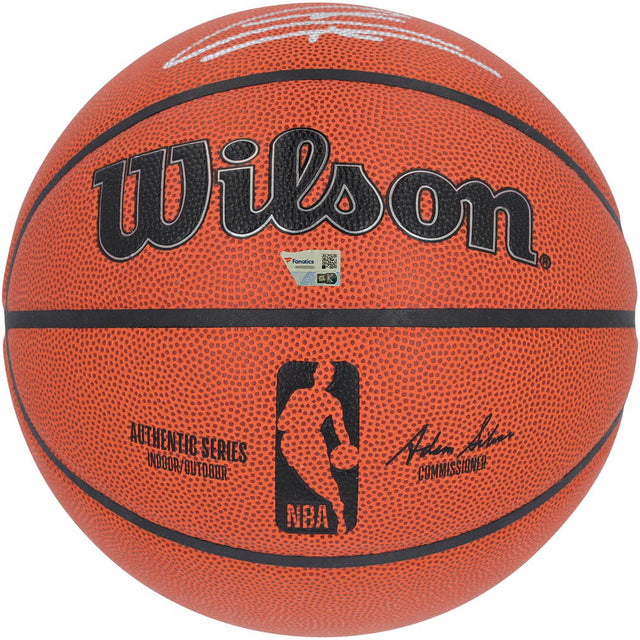 Tyler Herro Autographed Wilson Authentic Series NBA Indoor/Outdoor Basketball Fanatics