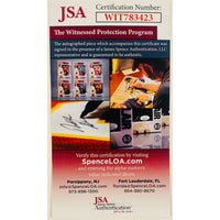 TOM BRADY Autographed New England Patriots Full Size Super Bowl Champion Lombardi Trophy JSA