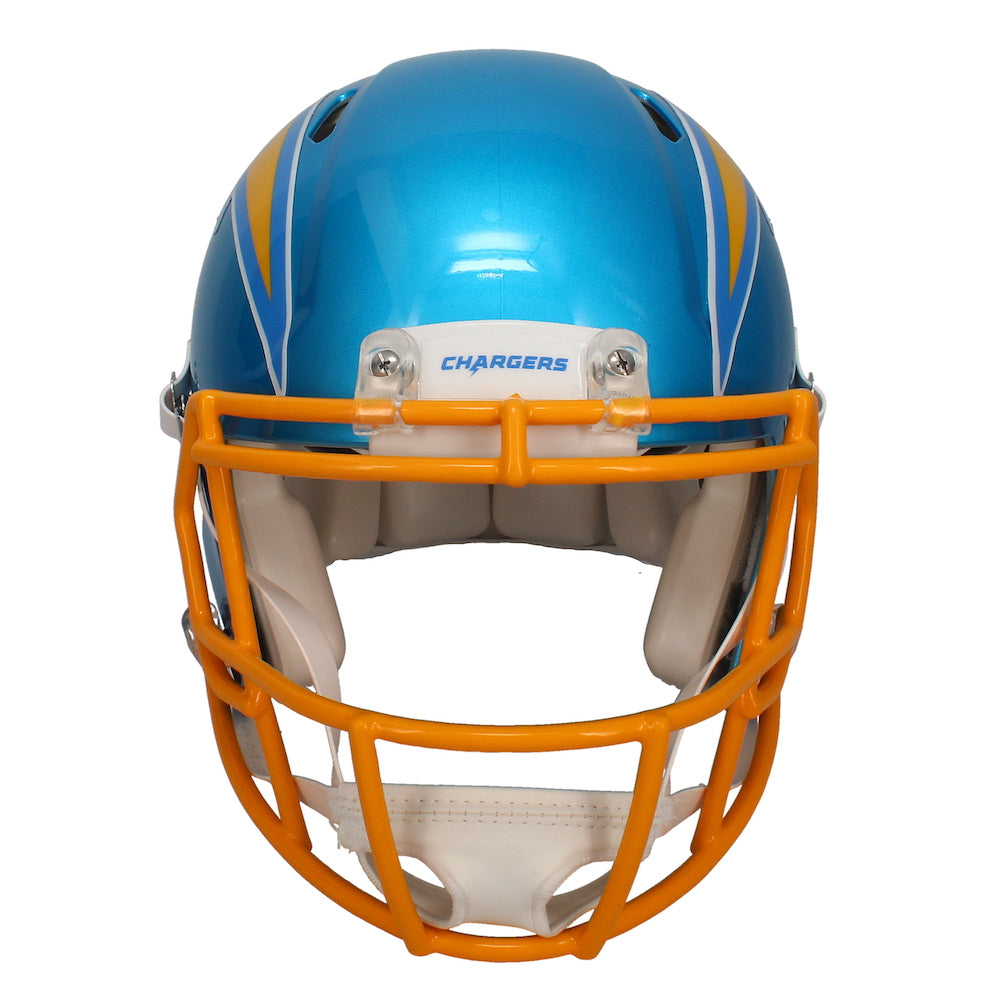 Justin Herbert Autographed "2020 ROY" L.A. Chargers Authentic Helmet Beckett