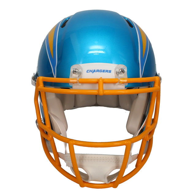 Justin Herbert Autographed "2020 ROY" L.A. Chargers Authentic Helmet Beckett