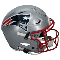 Tom Brady Autographed "NFL Draft Pick 199" Speed Flex Helmet Fanatics LE 1/50
