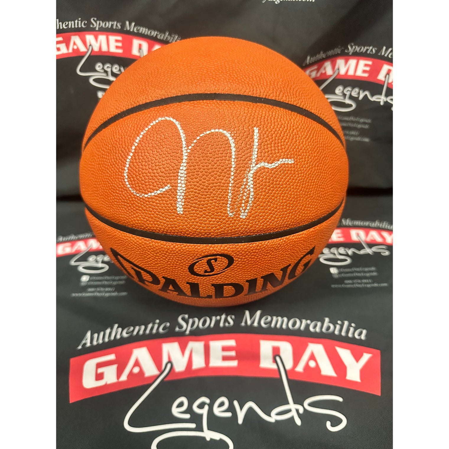 JAMES HARDEN Los Angeles Clippers Autographed Spalding Official NBA Game Basketball FANATICS