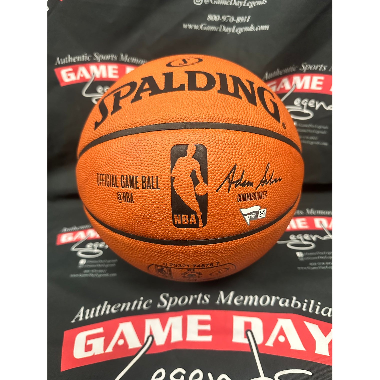 JAMES HARDEN Los Angeles Clippers Autographed Spalding Official NBA Game Basketball FANATICS