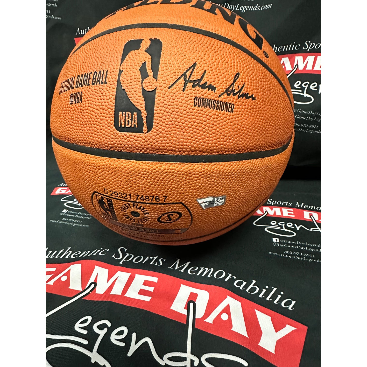 ZION WILLIAMSON Autographed New Orleans Pelicans "2019 #1 Draft Pick" Spalding Basketball FANATICS