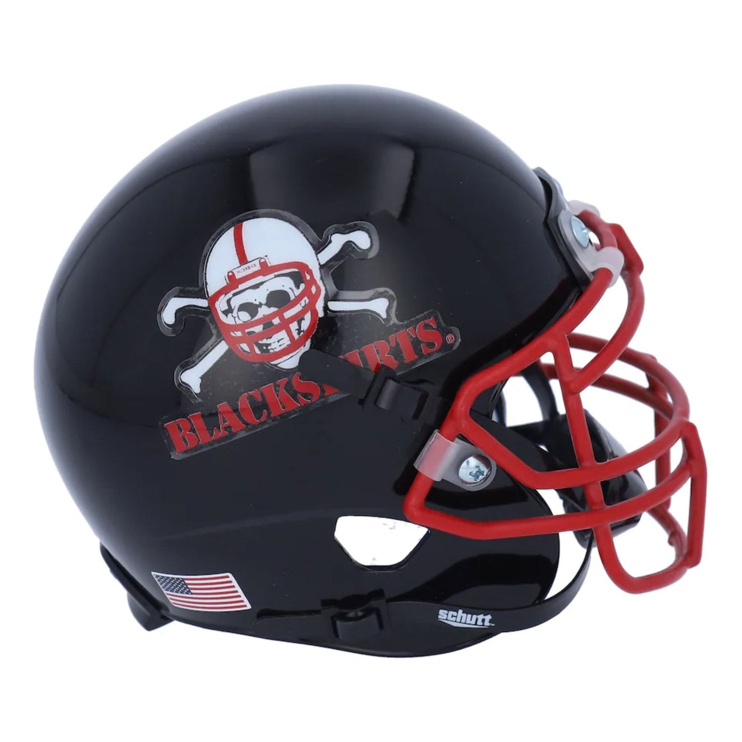 Nebraska Cornhuskers Black Shirts Schutt Mini Helmet