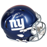 Abdul Carter Autographed "Darth Vader" New York Giants Authentic Speed Helmet Fanatics