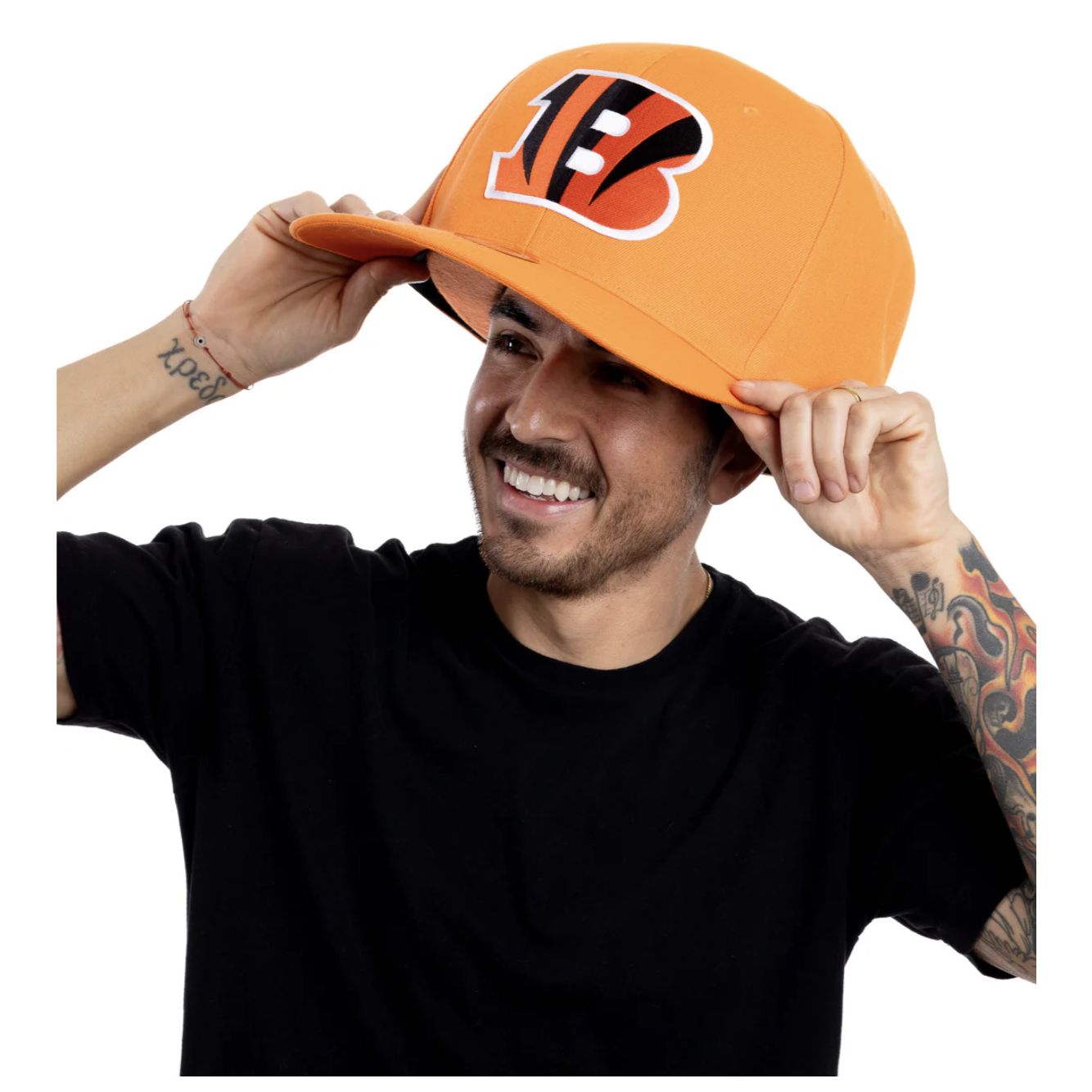 OVERSIZED SUPER FAN HAT in Orange Cincinnati Bengals (Fun Gift / great for autographs)