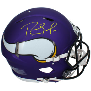 Randy Moss Autographed Minnesota Vikings Speed Authentic Helmet Beckett