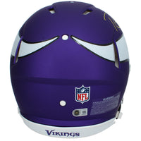 Randy Moss Autographed Minnesota Vikings Speed Authentic Helmet Beckett
