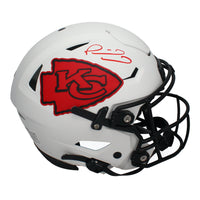 Patrick Mahomes Autographed Chiefs Authentic Lunar Speed Flex Helmet Beckett