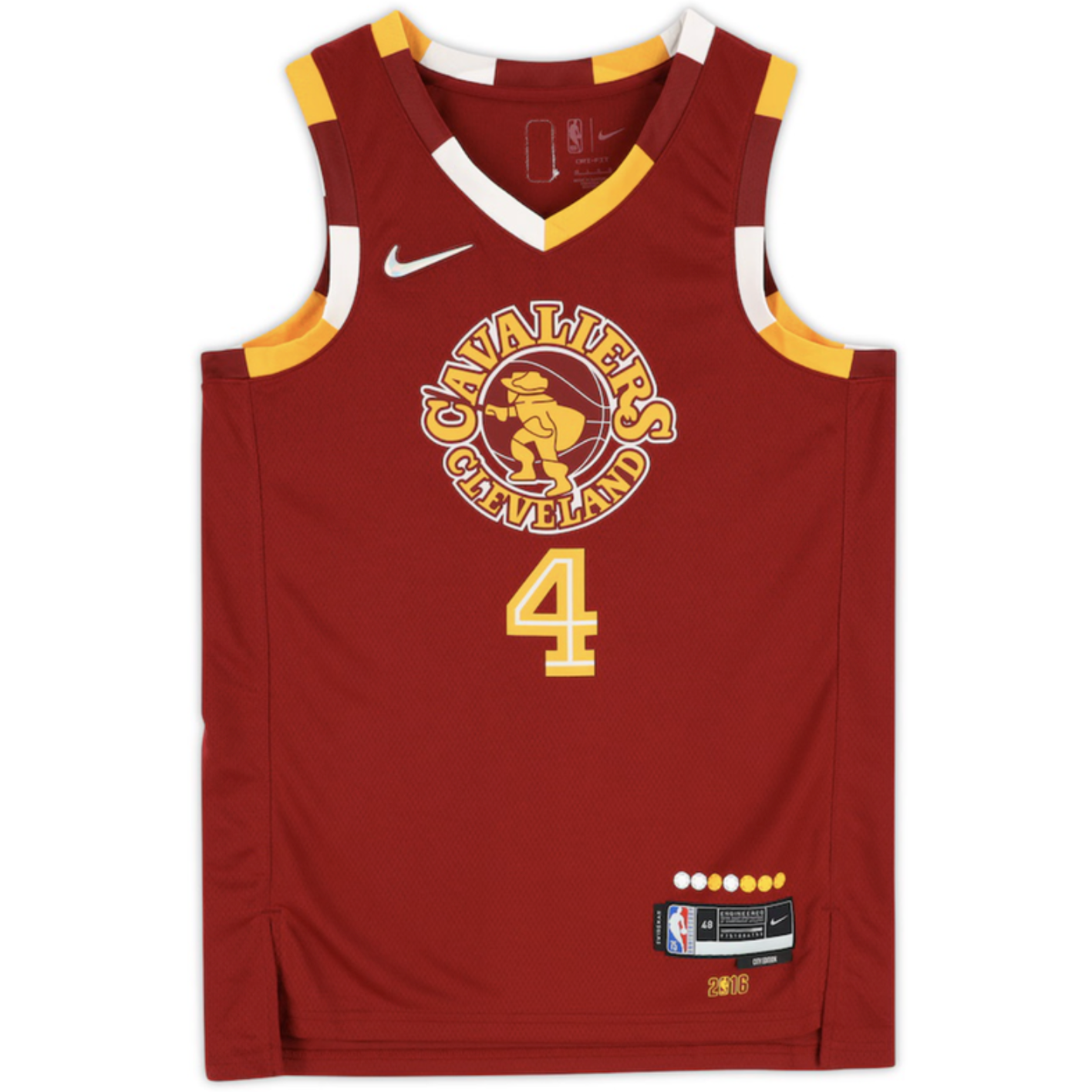 Evan Mobley Autographed Cleveland Cavaliers Nike Red Mixtape Swingman Jersey Fanatics