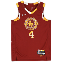 Evan Mobley Autographed Cleveland Cavaliers Nike Red Mixtape Swingman Jersey Fanatics