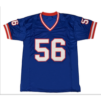 Lawrence Taylor of the New York Giants Autographed Custom #56 Jersey Beckett