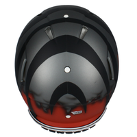 Joe Burrow Autographed  Cincinnati Bengals Custom 'Drip' Authentic Helmet w/ Visor Fanatics