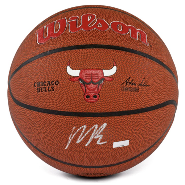 Matas Buzelis Autographed Chicago Bulls Team Alliance Wilson