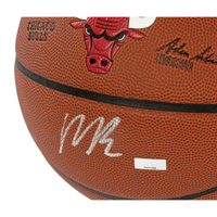 Matas Buzelis Autographed Chicago Bulls Team Alliance Wilson Basketball Panini
