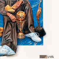Shai Gilgeous-Alexander Autographed 16x20 "MVP" Photograph LE 102 Panini