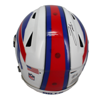 Josh Allen Autographed (Black Ink) Bills Authentic Speed Flex Helmet Beckett