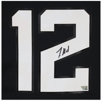 Travis Hunter Autographed Jacksonville Jaguars Black Nike Jersey Fanatics