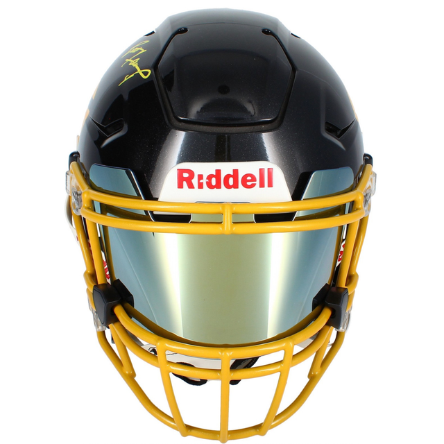 Brett Favre Autographed Green Bay Packers Sparkle Custom SpeedFlex Helmet RADTKE