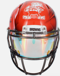 Quinshon Judkins Autographed Cleveland Browns Custom Painted Limited Edition 1/1 Authentic Fanatics Underwraps